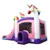 H1-2146 Unicorn themed inflatable bouncing pool - Image 4
