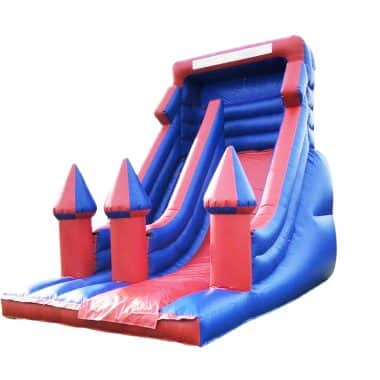 H2-1027 Vertical dry slide inflatable stair slide