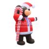 C1-159 Christmas Inflatables Bear With Candy Cane - Image 2
