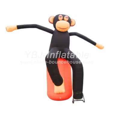 D2-110 Inflatable Monkey Air Sky Dancer For Advertising