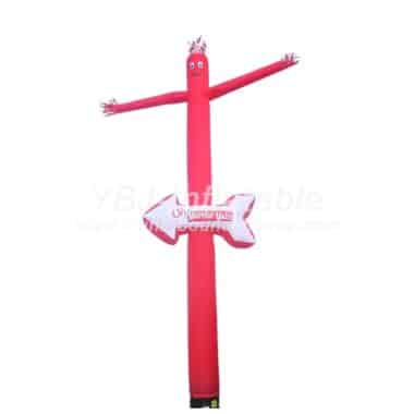 D2-26 Air Dancer Inflatable Red Tube Man For Advertising