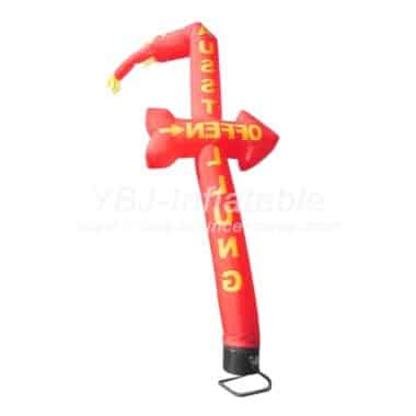 D2-36 Air Dancer Inflatable Red Tube Man For Advertising