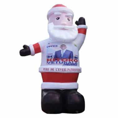 H7-2606 Giant inflatable Santa AD