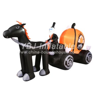 H3-0013 Inflatable Halloween pumpkin carriage