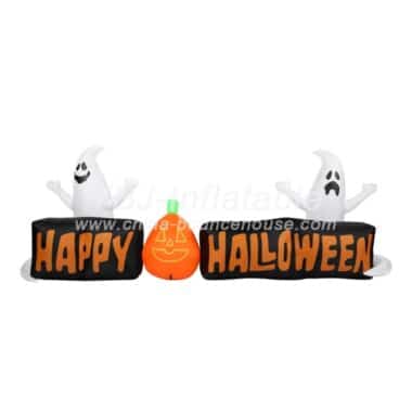 H3-0014 Inflatable Halloween pumpkin carriage