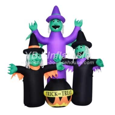 H3-0017 Inflatable Halloween witch