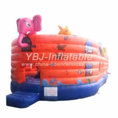 H3-3201-Animal Kingdom Inflatable Playground