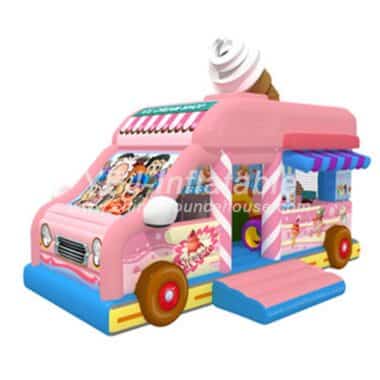 H3-3218-Ice cream truck model inflatable playground