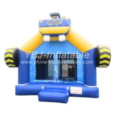 H3-3219-Inflatable amusement park model of a motor car