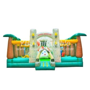 H3-3224-Jurassic inflatable playground