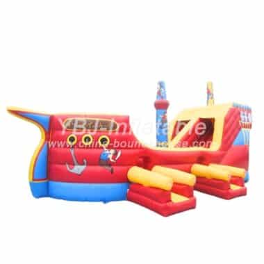 H3-3231-Pirate ship inflatable playground