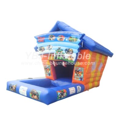 H3-3236-Shaun the Lamb inflatable trampoline playground