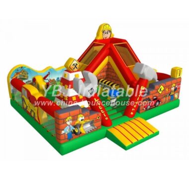 H3-4006-Construction Site Inflatable Amusemen