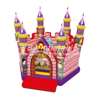 H3-4009-Customizable castle themed inflatable Amusement