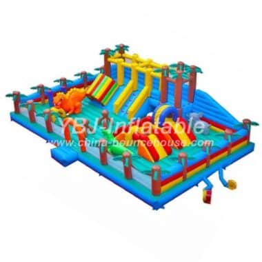 H3-4013-Dinosaur land Inflatable Amusement