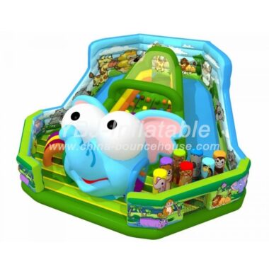 H3-4016-Elephant Land inflatable Amusement