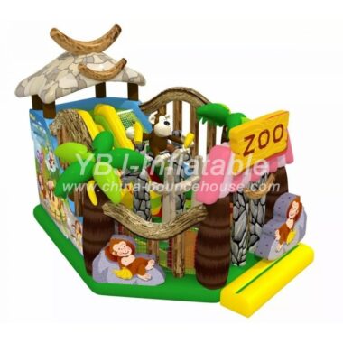 H3-4019-Farm zoo Inflatable Amusement