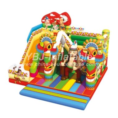 H3-4022-Indian themed inflatable Amusement