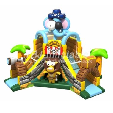 H3-4024-Inflatable Amusement for animal pirates