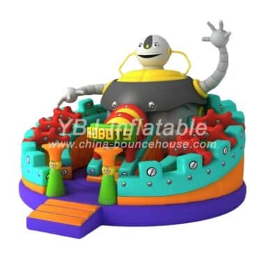 H3-4034-Robot theme inflatable Amusement