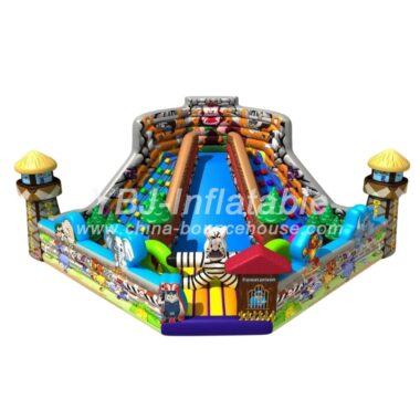 H3-4035-Safari Adventure Inflatable Amusement