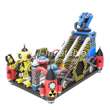 H3-4038-Space Station Inflatable Amusement