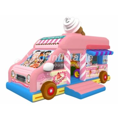 H3-4041-The ice cream truck Inflatable Amusement