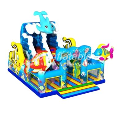 H3-4046-Underwater world theme inflatable Amusement