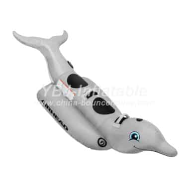 H4-1063 Inflatable dolphin flying fish game