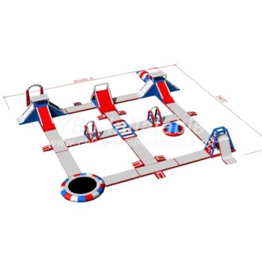 H4-3000 Custom inflatable water park