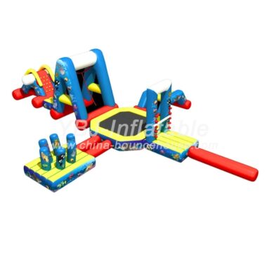 H4-3004 Underwater world inflatable water park