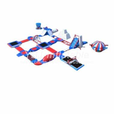H4-3023 Custom outdoor inflatable water park