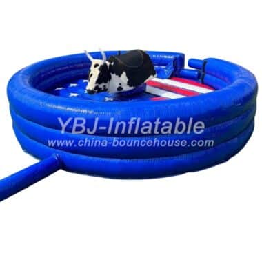 H5-7101 Blue inflatable bull riding game