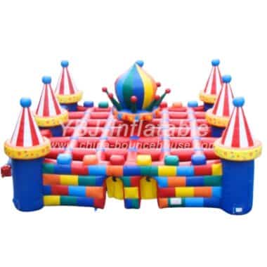 H5-9104-Circus giant inflatable maze
