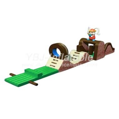 H8-0003 Tortoise and hare race inflatable obstacle