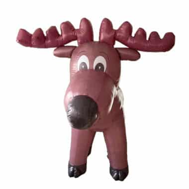 H7-2611 Inflatable cartoon outdoor reindeer Christmas decorations