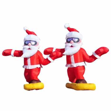 H7-2612 Inflatable cartoon ski old man custom