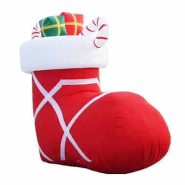 H7-2617 Outdoor inflatable Christmas stocking decorations