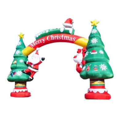 H7-2618 Outdoor inflatable Christmas tree arch decoration