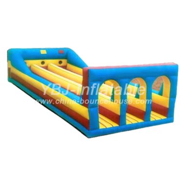 T11-116 Colorful Inflatable Bungee Run