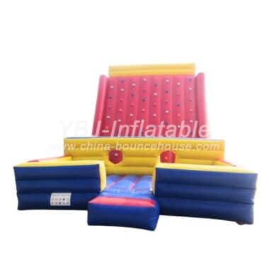 T11-140 Outdoor Inflatable Sport Game Inflatable Rock Climbing Wall