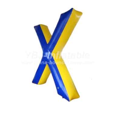 T11-2112 Inflatable X Bunkers For Speedball Games