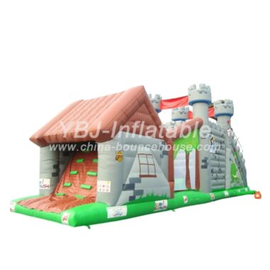 T11-619 Inflatable Bounce House Jump Obstacle Bouncer Courses