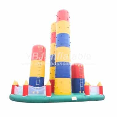 T11-908 Outdoor Inflatable Sport Game Inflatable Rock Climbing Wall