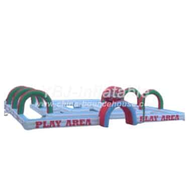T11-931 Inflatable Race Track Challenge Sport Game