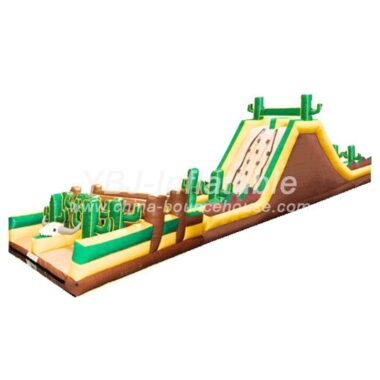 T7-114 Jungle Theme Inflatable Obstacles Courses