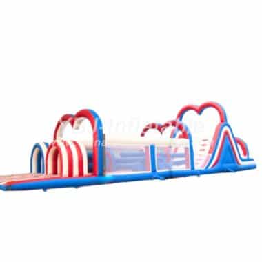 T7-420 Outdoor Inflatable Obstacles Courses