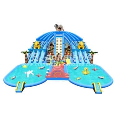 Pool2-575 Octopus Inflatable Pool Water Park