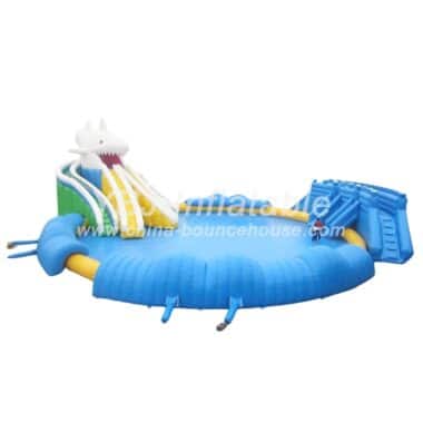 Pool3-002 Shark Inflatable Pool